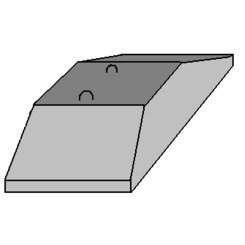 Фундамент ленточный ФЛ 6.24-4 