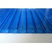 Поликарбонат синий сотовый 4 мм
